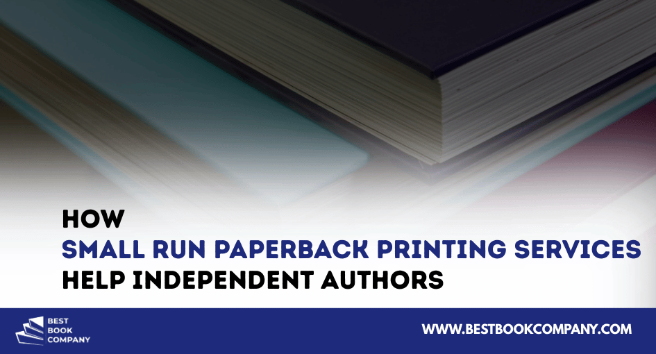 small run paperback printing services
